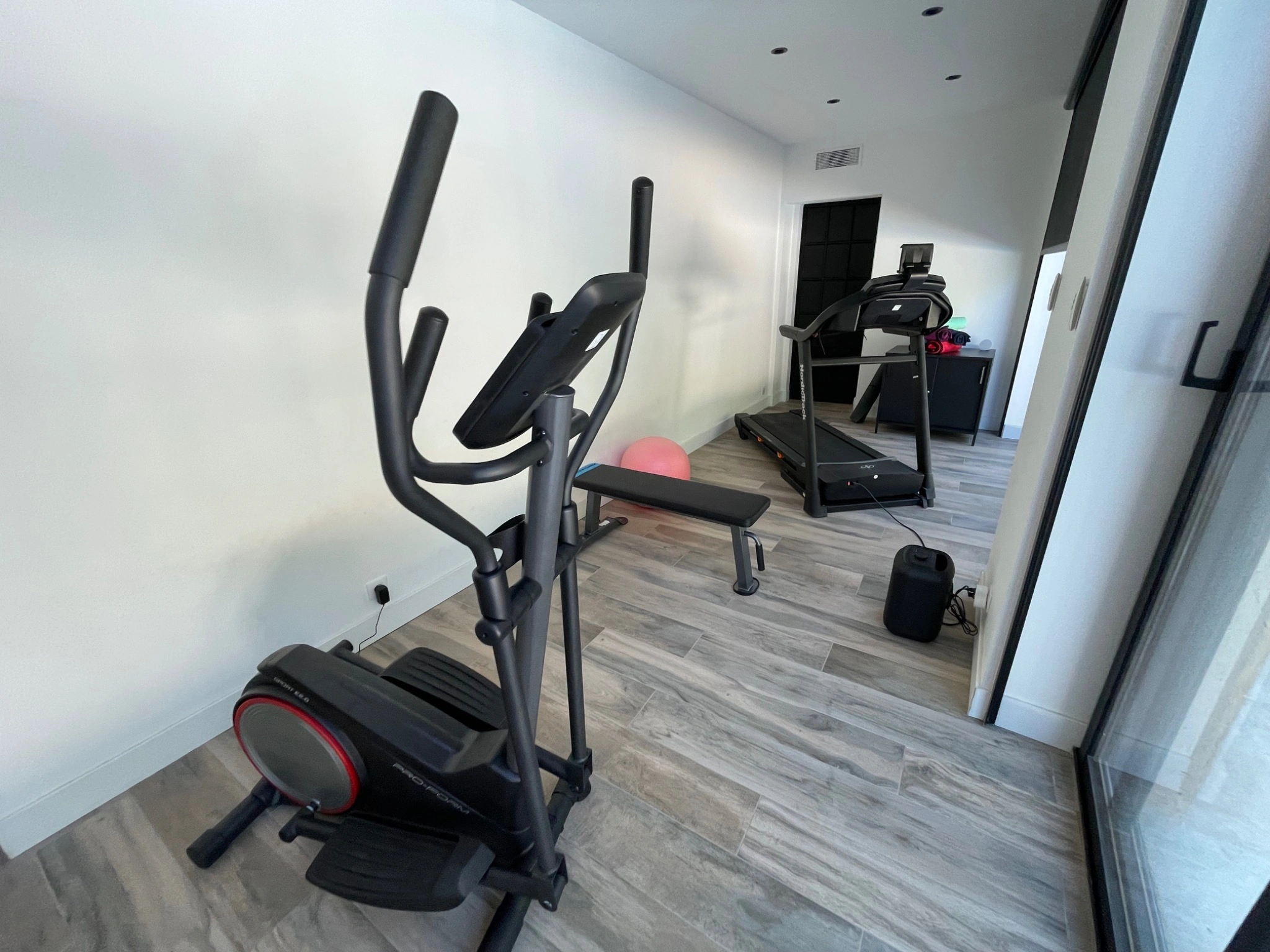 Salle de fitness de la Villa Scaletta
